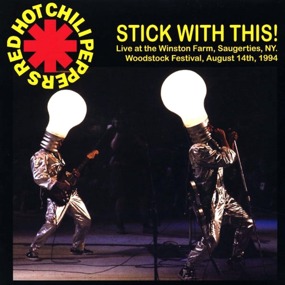 Red Hot Chili Peppers Stick With This LP ~ Woodstock 1994 ~ Ltd Ed ~ New/Sealed!